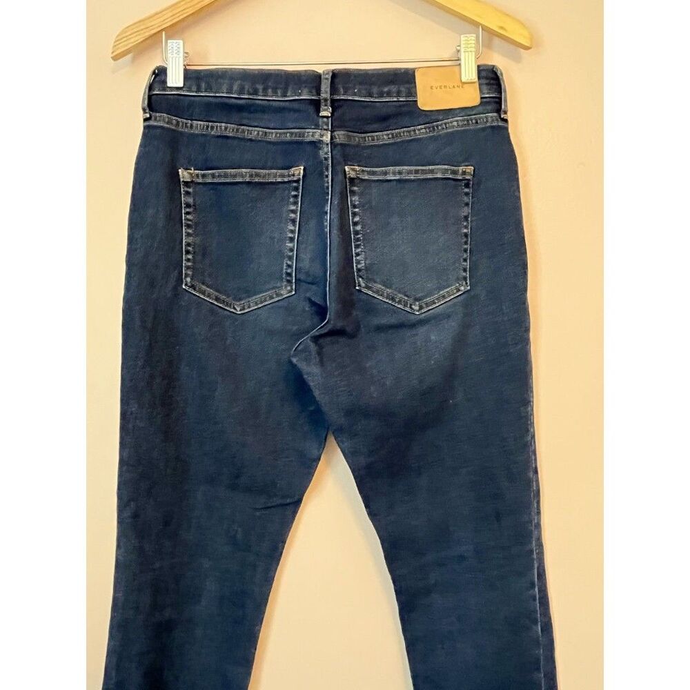 Everlane Mid-Rise Skinny Jeans Sz 29 Medium Wash Ankle Stretch Minimal Classic - Picture 2 of 4